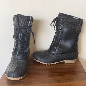 SOLD NWT Maze All Weather Boots w/ Knit Cuff